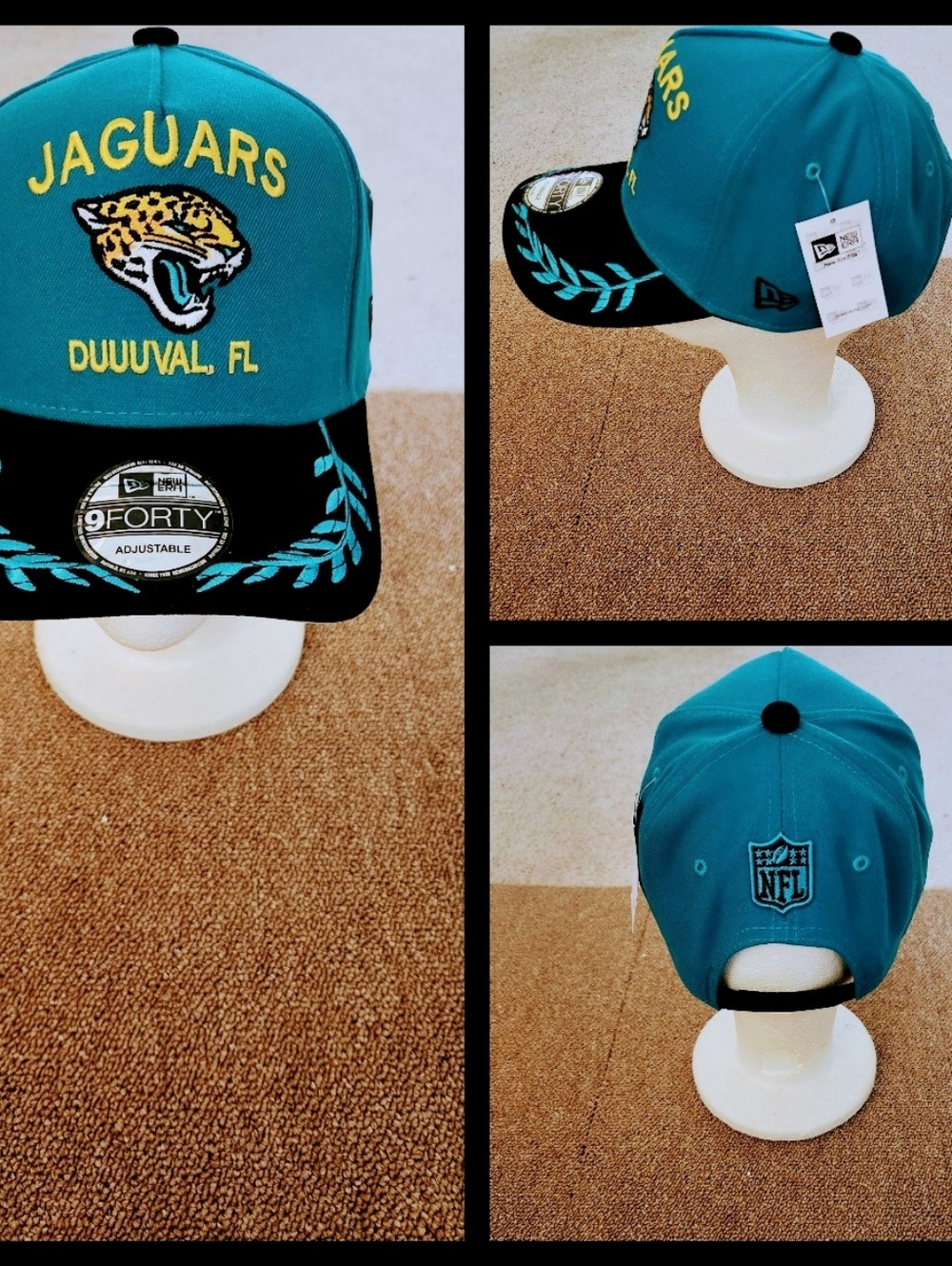 JACKSONVILLE JAGUARS NFL FOOTBALL SNAPBACK HAT.